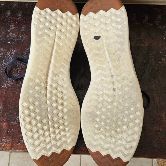 Cole Haan Men's GrandPro Leather Sneaker, Navy, Sz 11.5 - Picture 7 of 16